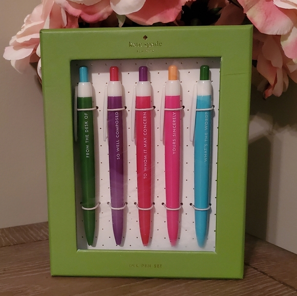 Kate Spade New York Pen Set NWT - Picture 3 of 3
